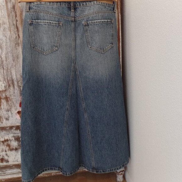 CELLO DENIM Skirt A-Line LARGE NWOT - Picture 2 of 8